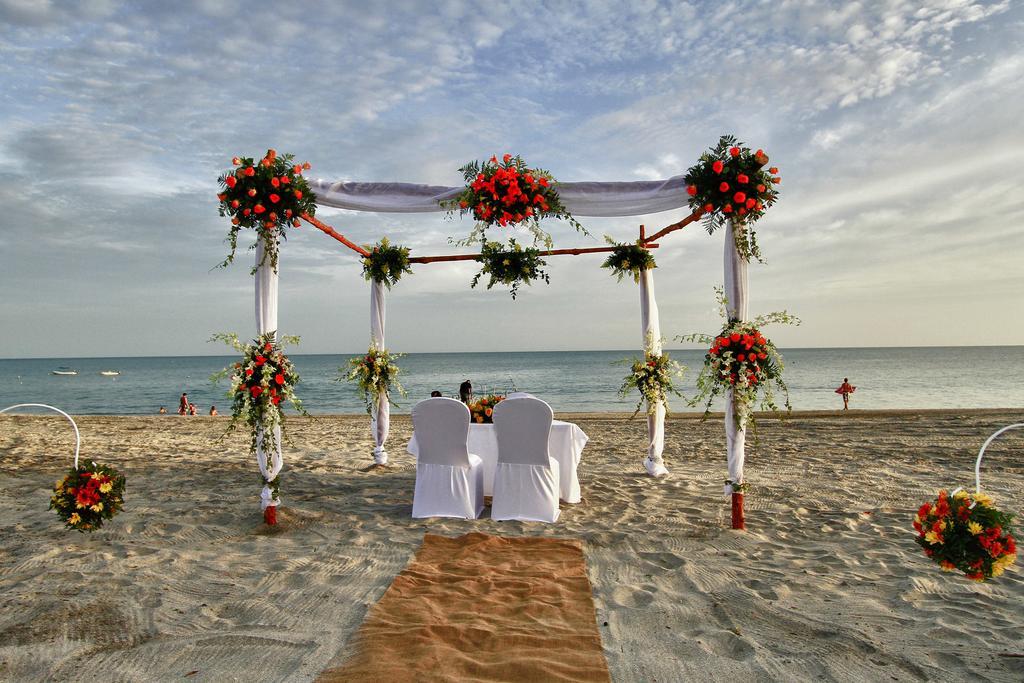 Gran Evenia Bijao Ξενοδοχείο Santa Clara  Εξωτερικό φωτογραφία A beach wedding